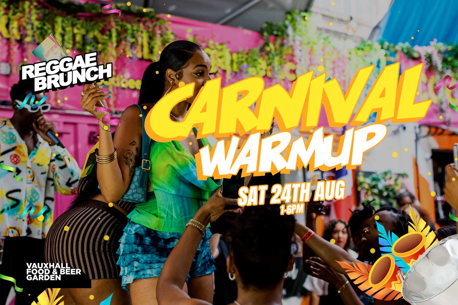 Sat, 24th Aug | Carnival Warmup