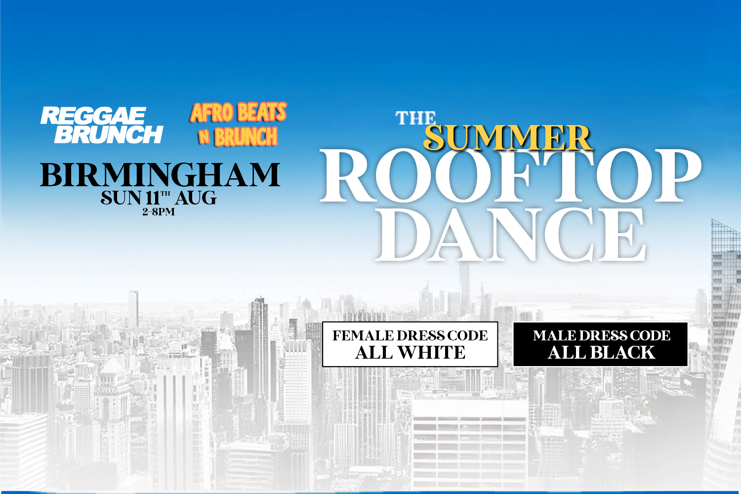 Sun, 11th Aug | Rooftop Dance BHAM