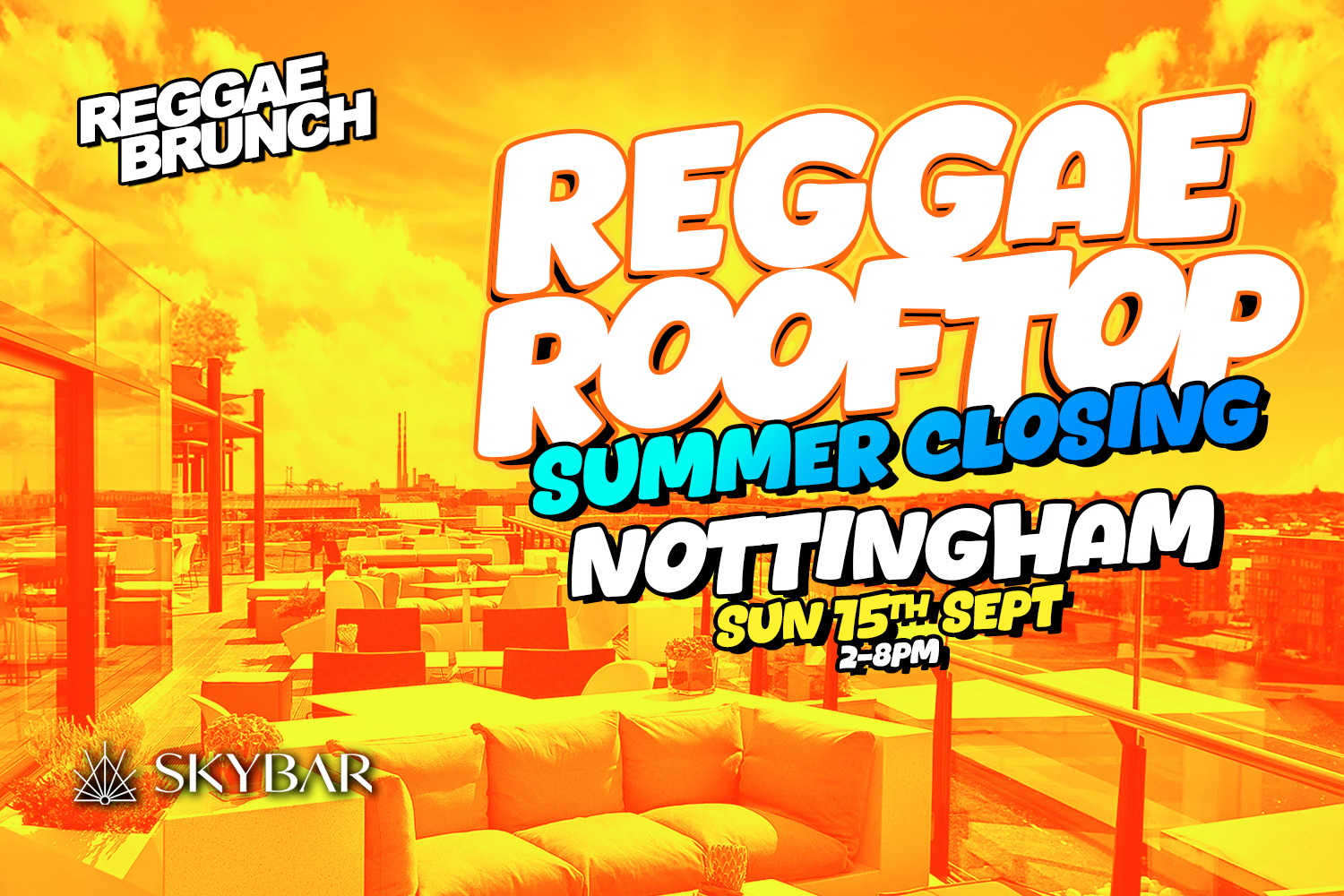 Sun, 15 Sept | Reggae Rooftop Nottingham